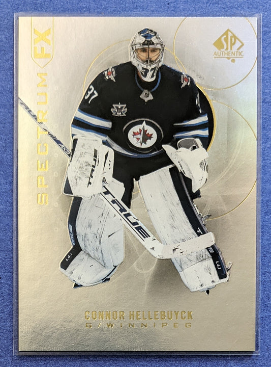 2020-21 SP Authentic Spectrum FX - Connor Hellebuyck #S-23