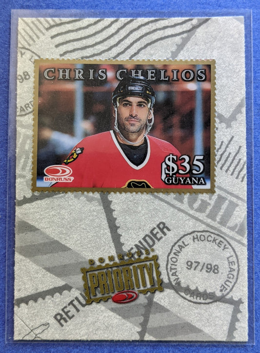 1997-98 Donruss Priority Stamps - Chris Chelios