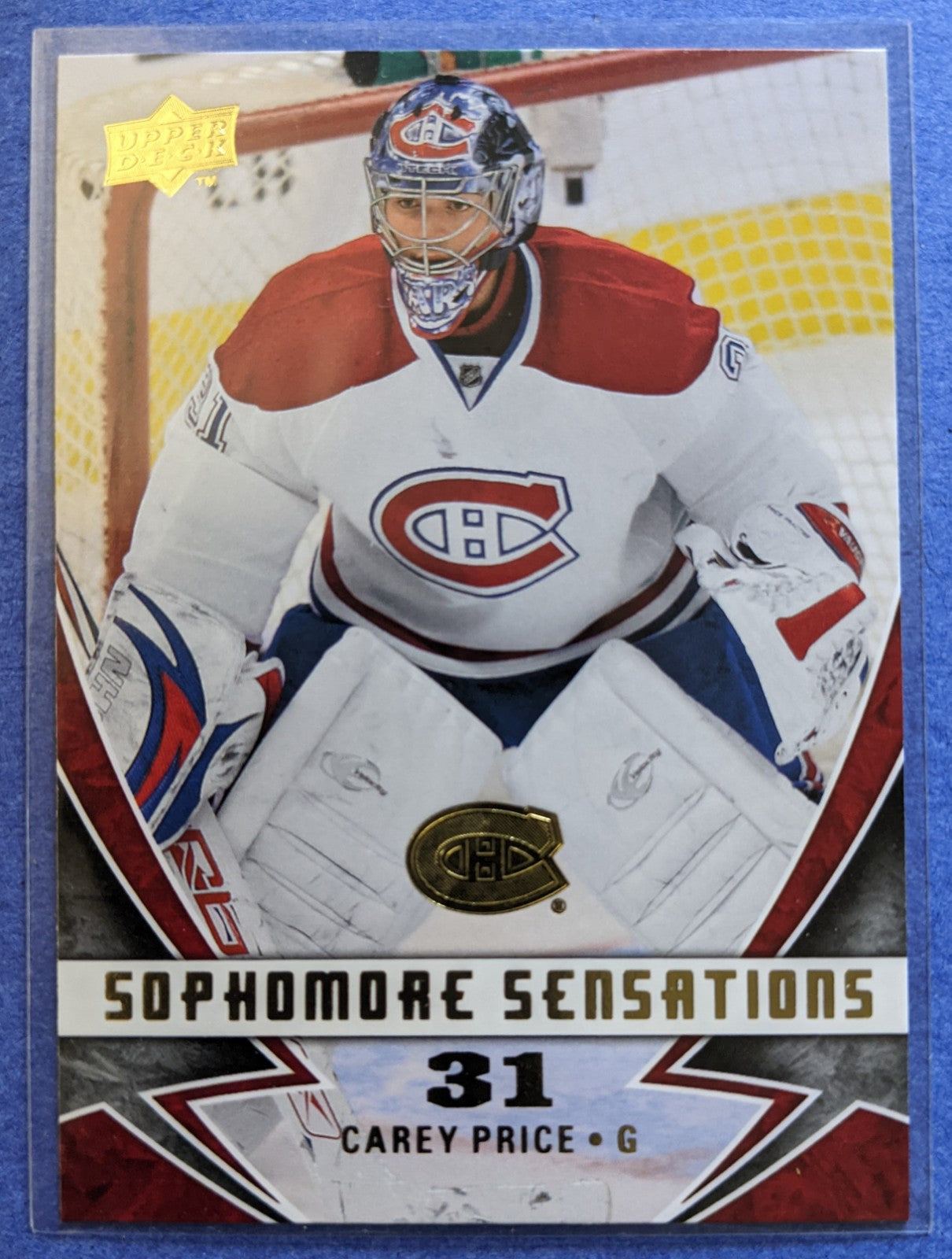 2008-09 Upper Deck Sophomore Sensations - Carey Price #SS3