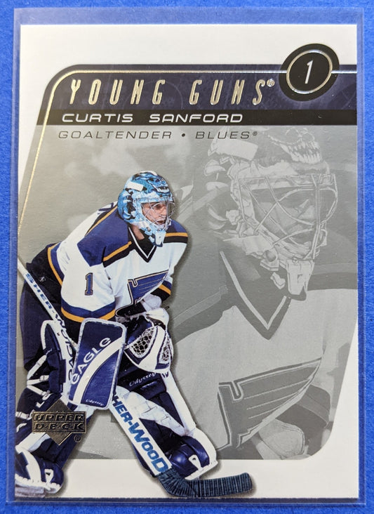 2002-03 Upper Deck - Curtis Sanford Young Guns RC #452