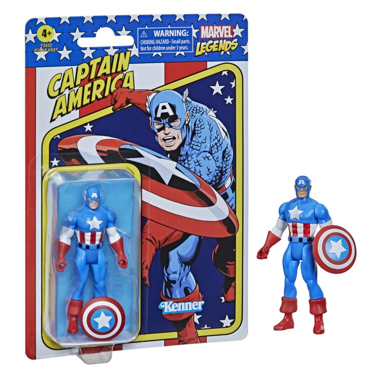 Hasbro Marvel Legends 3.75" Retro Action Figure - Captain America