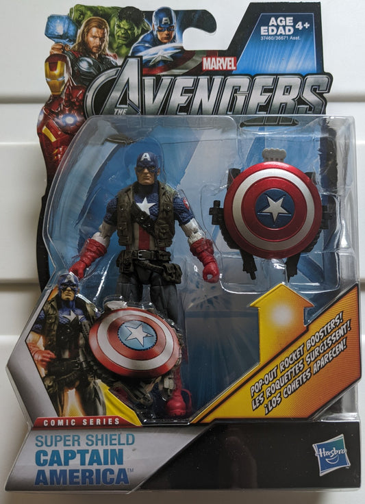 2011 Hasbro Marvel's Avengers (Vintage) - Super Shield Captain America