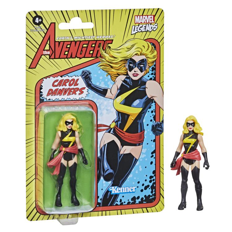 Hasbro Marvel Legends 3.75" Retro Action Figure - Carol Danvers