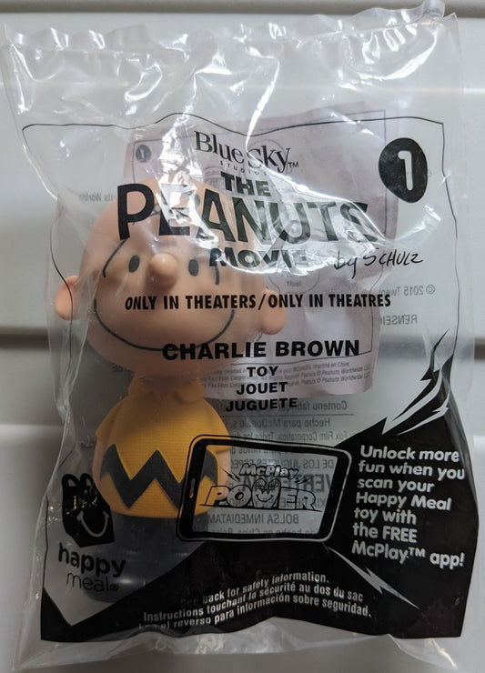 2015 McDonald's The Peanuts Movie - Charlie Brown #1