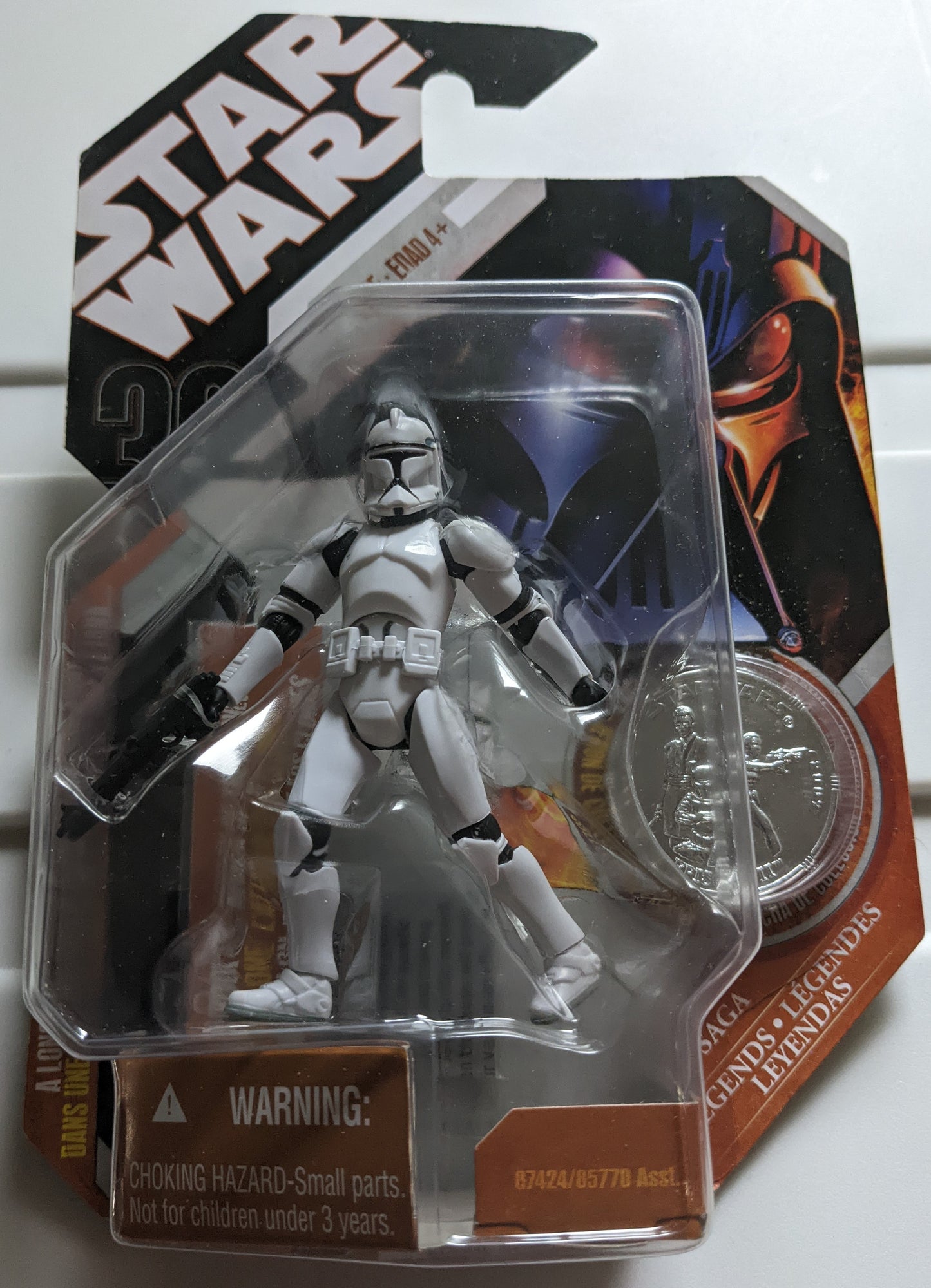 2007 Hasbro Star Wars Saga Legends Attack Of The Clones (Vintage) - Clone Trooper