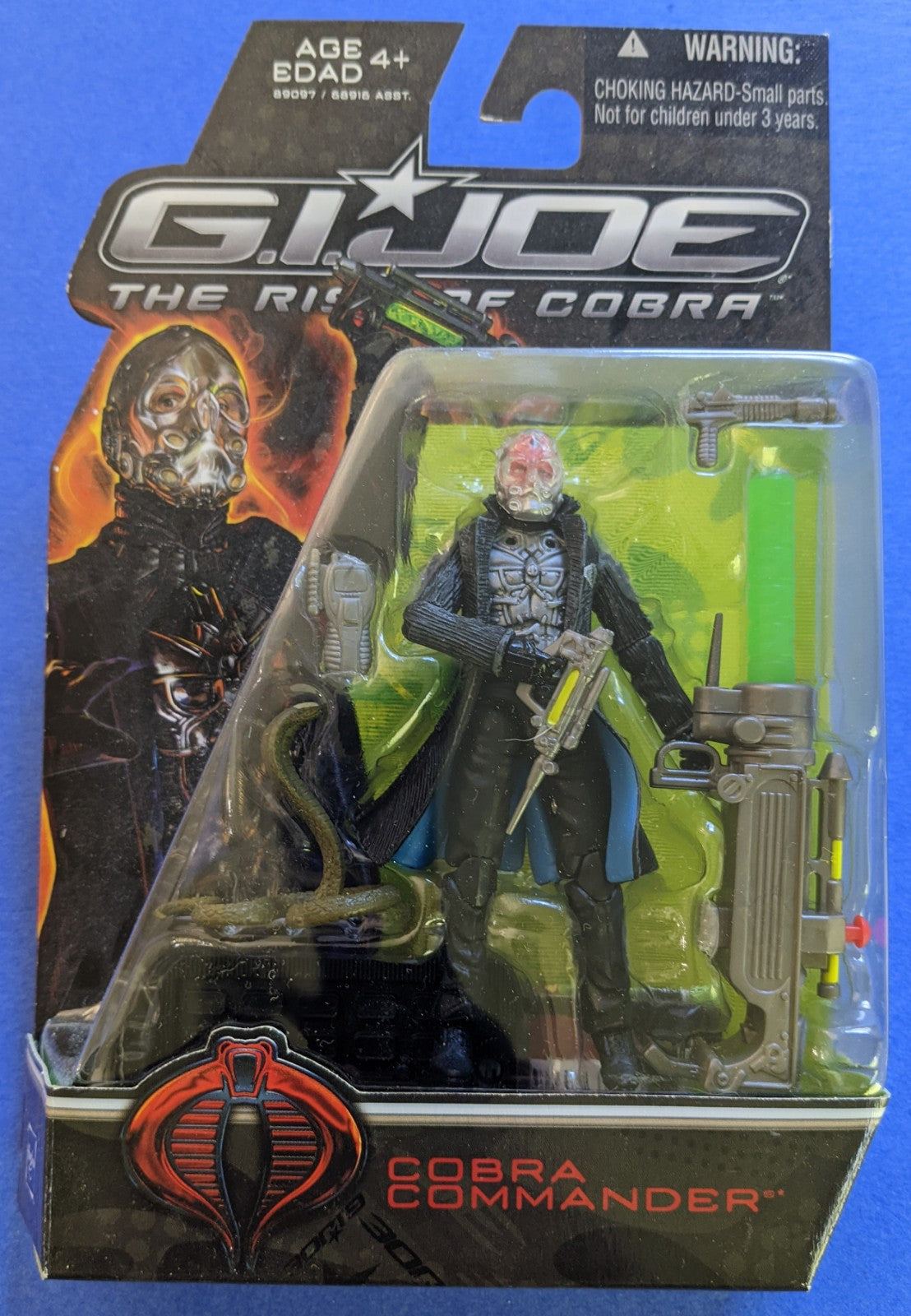 2009 Hasbro G.I. Joe The Rise Of Cobra (Vintage) - Cobra Commander