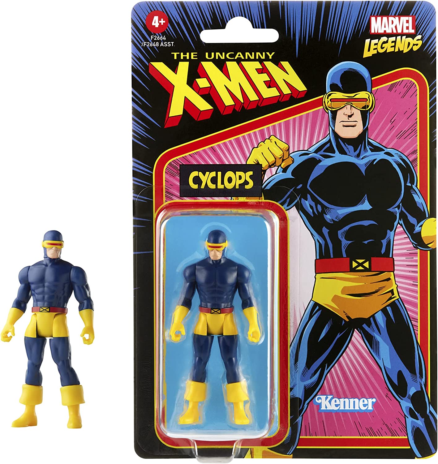 Hasbro Marvel Legends 3.75" Retro Action Figure - Cyclops