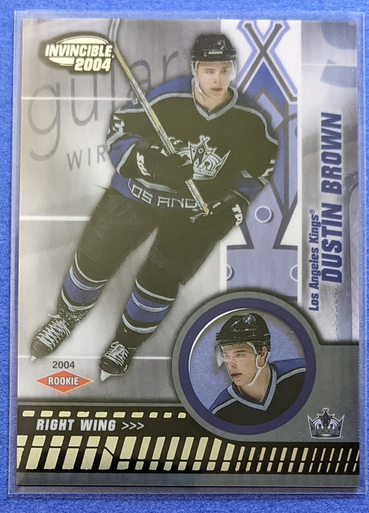 2003-04 Pacific Invincible - Dustin Brown RC #112