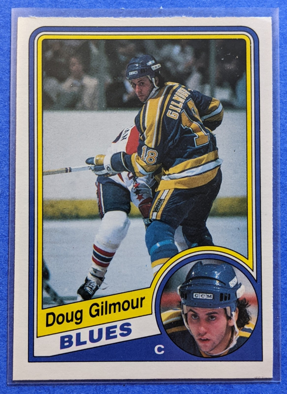 1984-85 O-Pee-Chee - Doug Gilmour RC #185