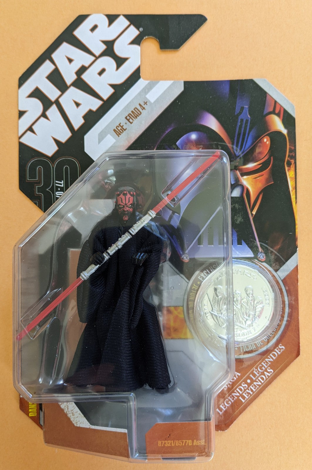 2007 Hasbro Star Wars 30th Anniversary Saga Legends (Vintage) - Darth Maul