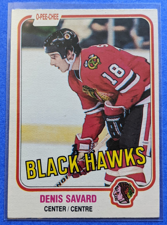 1981-82 O-Pee-Chee - Denis Savard RC #63