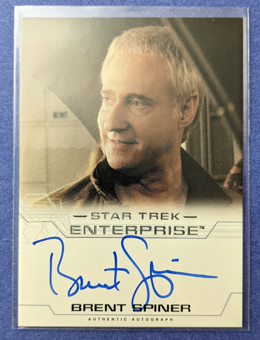 2005 Rittenhouse Star Trek Enterprise Authentic Autograph - Brent Spiner