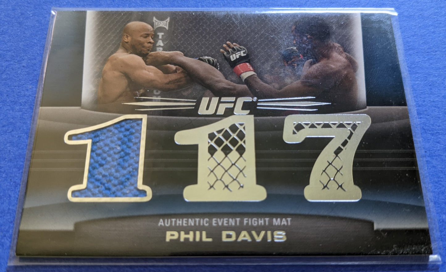 2011 Topps UFC Title Shot Fight Mat Relic - Phil Davis #FM-PD