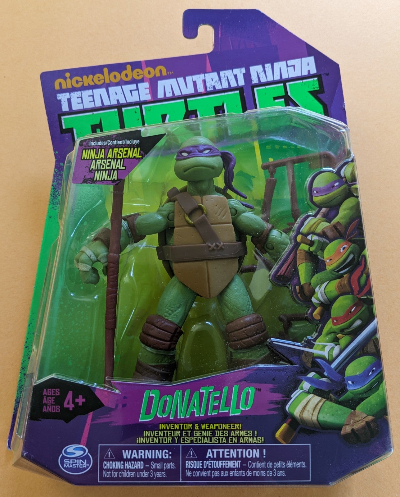 2012 Spinmaster Teenage Mutant Ninja Turtles (Vintage) - Donatello