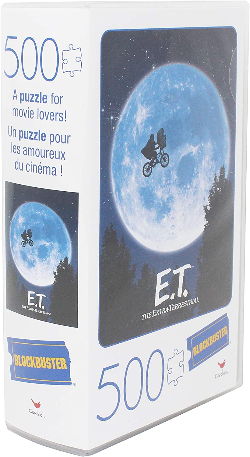 Spinmaster - Blockbuster VHS "E.T. The Extra Terrestrial" 500-Piece Puzzle