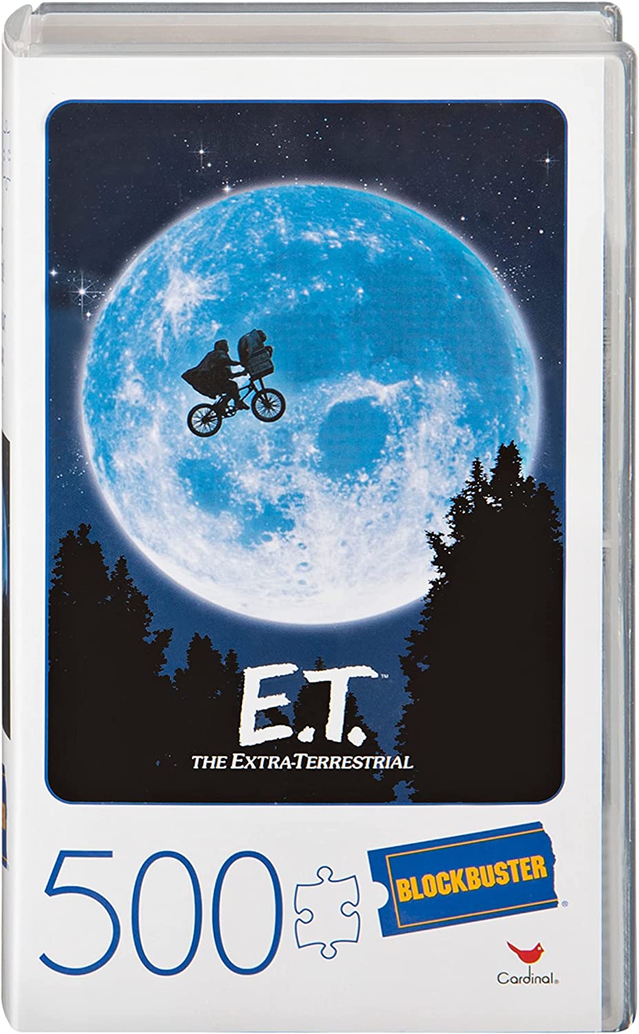 Spinmaster - Blockbuster VHS "E.T. The Extra Terrestrial" 500-Piece Puzzle