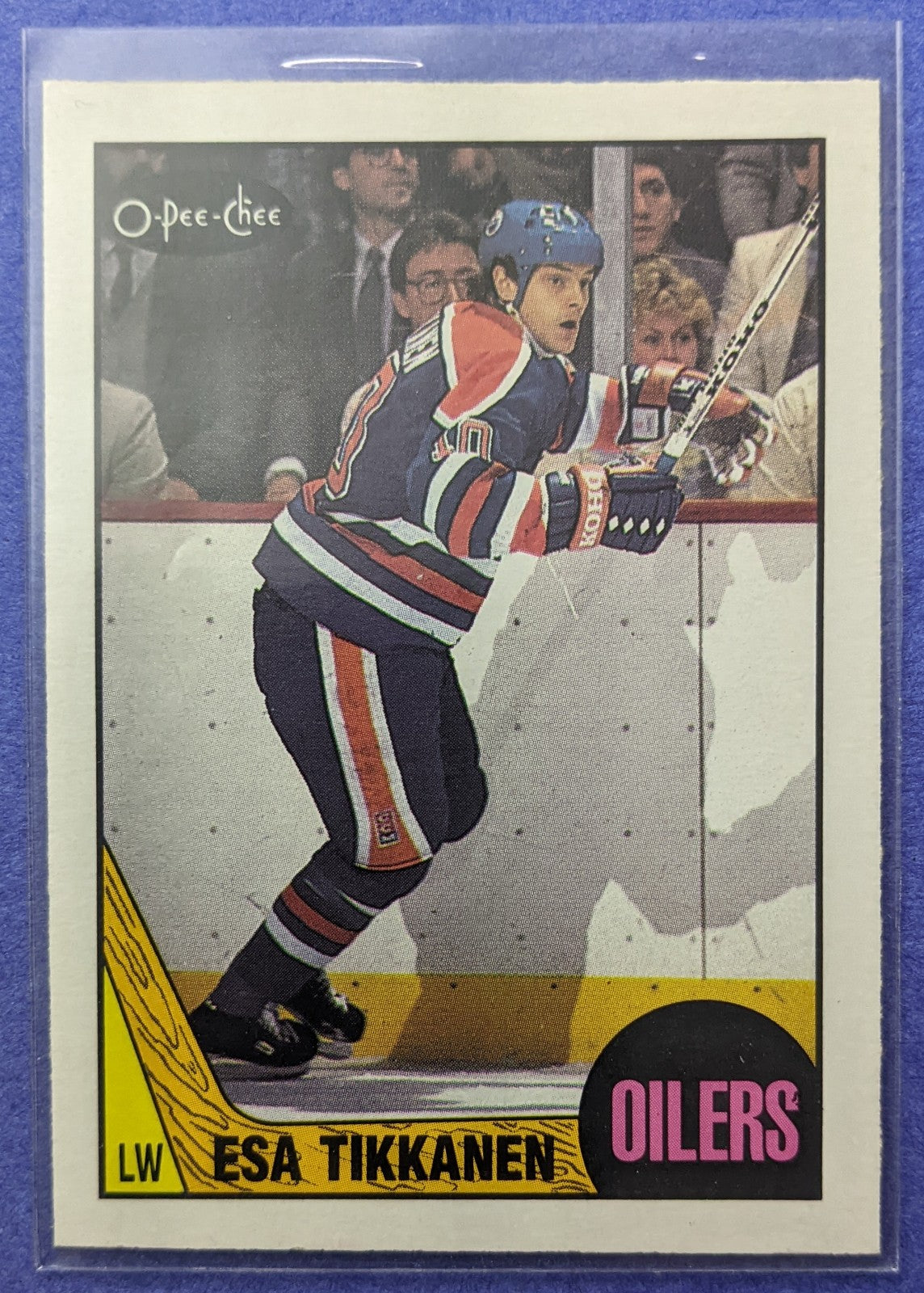 1987-88 O-Pee-Chee - Esa Tikkanen RC #7