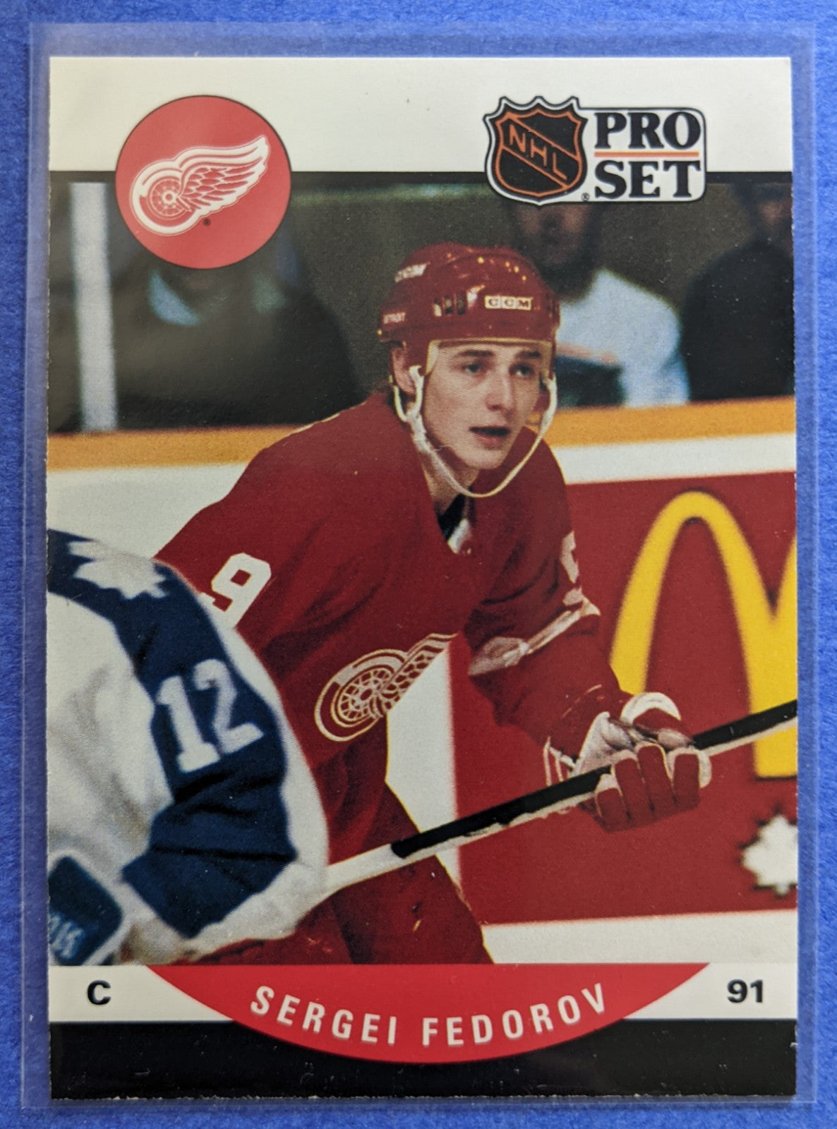 1990-91 Pro Set - Sergei Fedorov RC #604