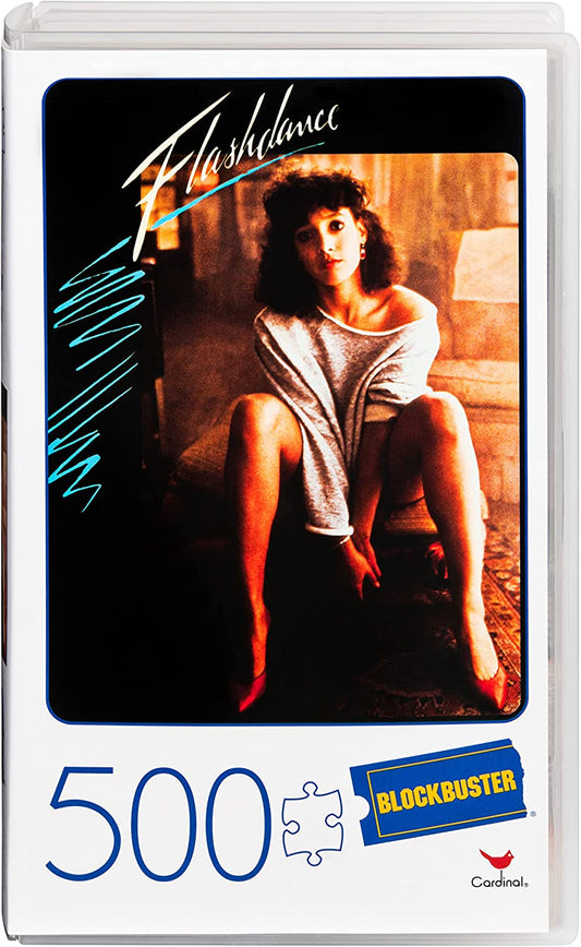 Spinmaster - Blockbuster VHS "Flashdance" 500-Piece Puzzle