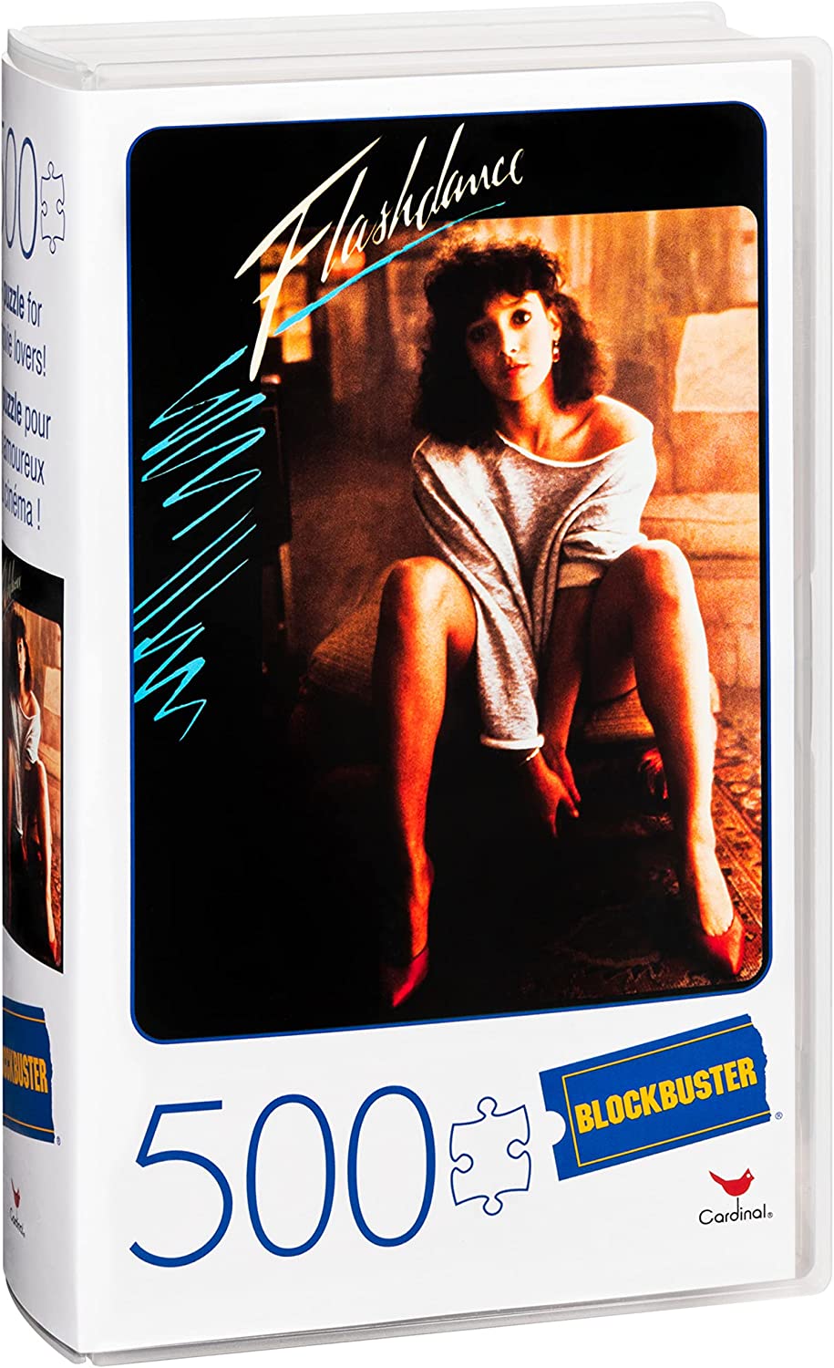 Spinmaster - Blockbuster VHS "Flashdance" 500-Piece Puzzle