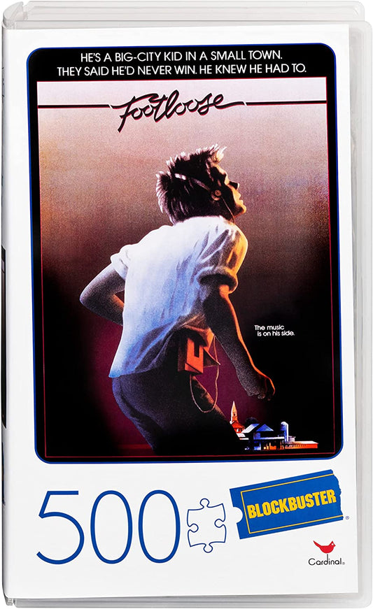 Spinmaster - Blockbuster VHS "Footloose" 500-Piece Puzzle