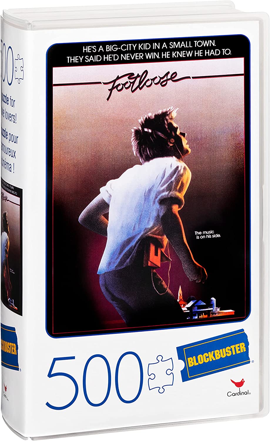 Spinmaster - Blockbuster VHS "Footloose" 500-Piece Puzzle