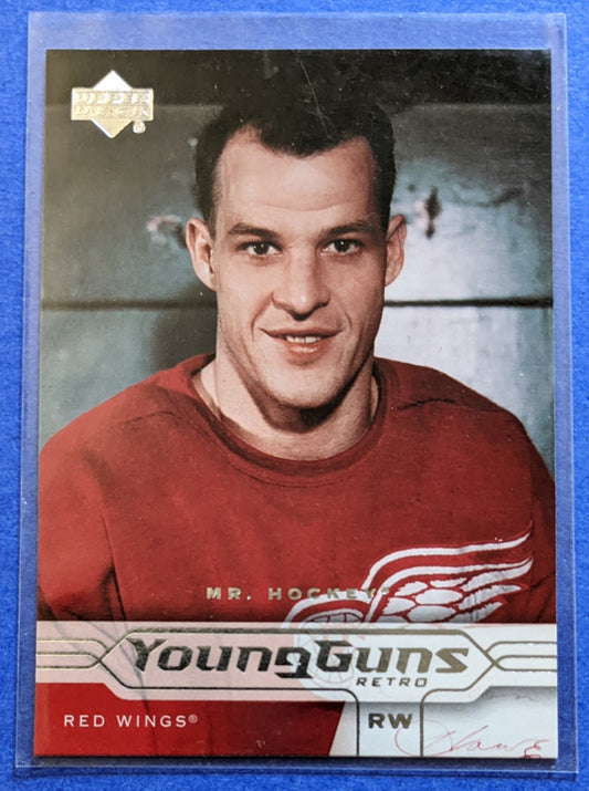 2004-05 Upper Deck - Gordie Howe Young Guns Retro #192