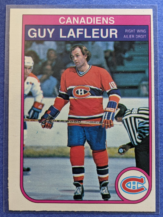 1982-83 O-Pee-Chee - Guy Lafleur #186