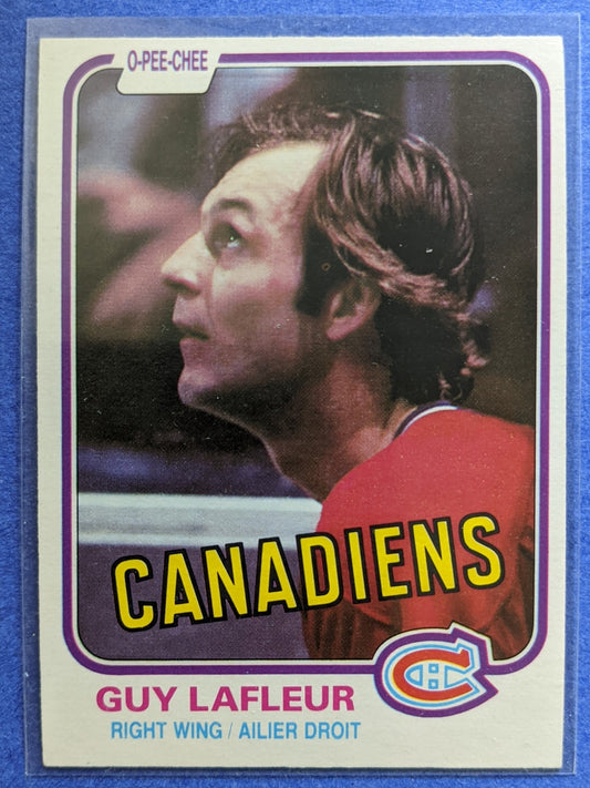 1981-82 O-Pee-Chee - Guy Lafleur #177