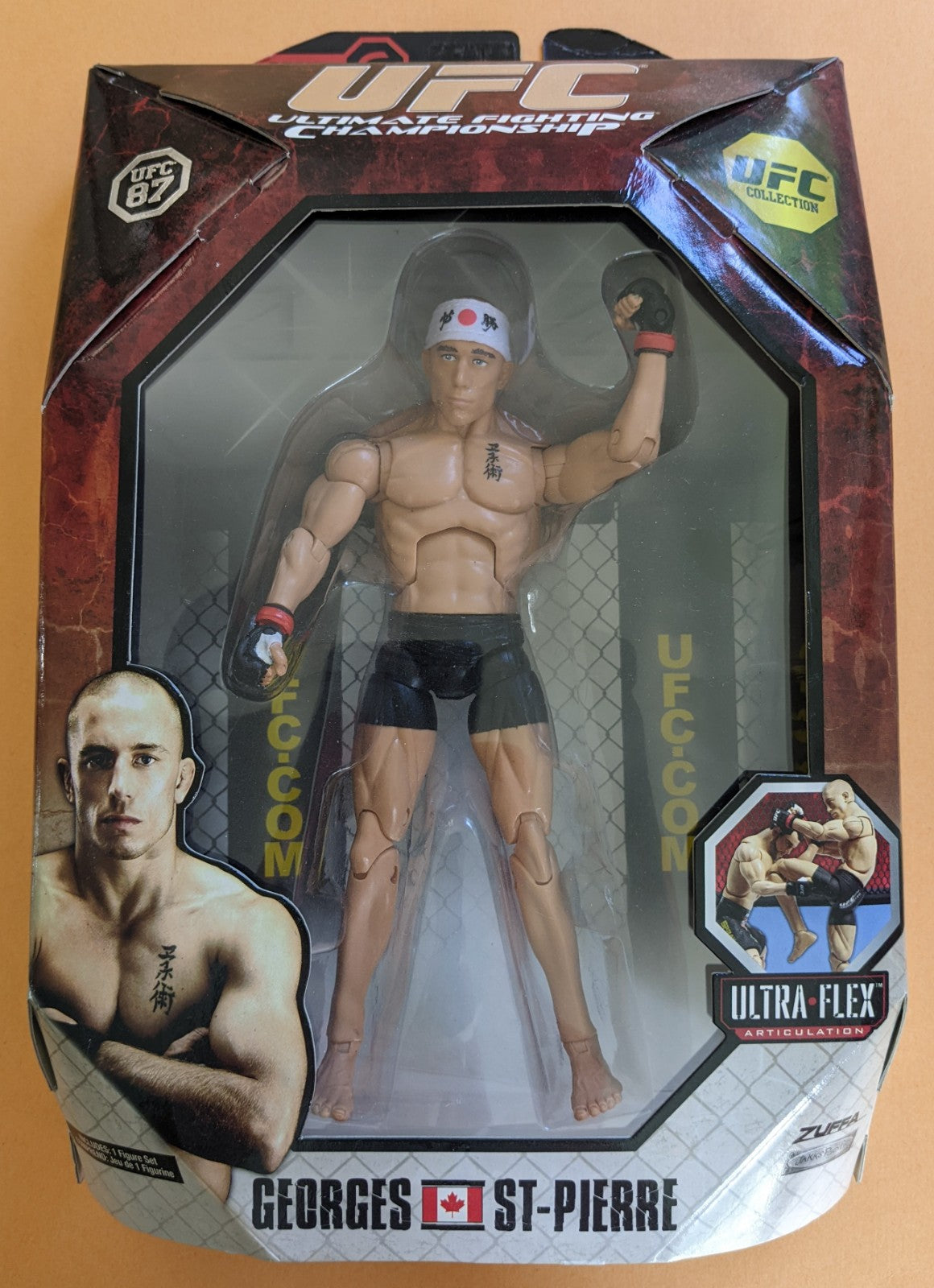 2010 Jakks Pacific (Vintage) - Georges St Pierre UFC87