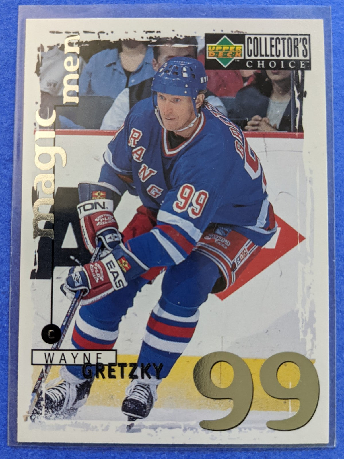 1997 Upper Deck Collector's Choice Magic Men - Wayne Gretzky #MM5