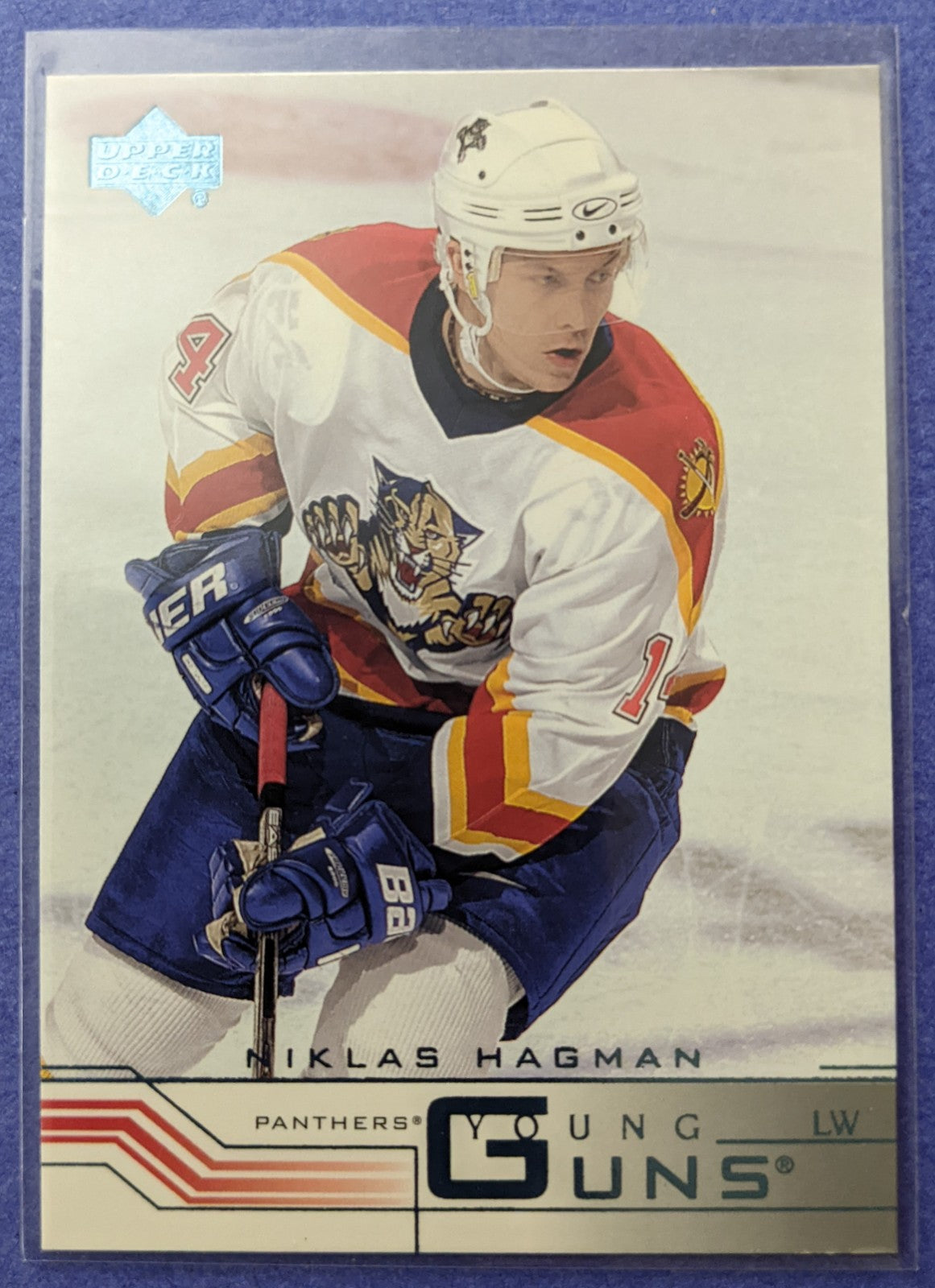 2001-02 Upper Deck - Niklas Hagman Young Guns RC #425