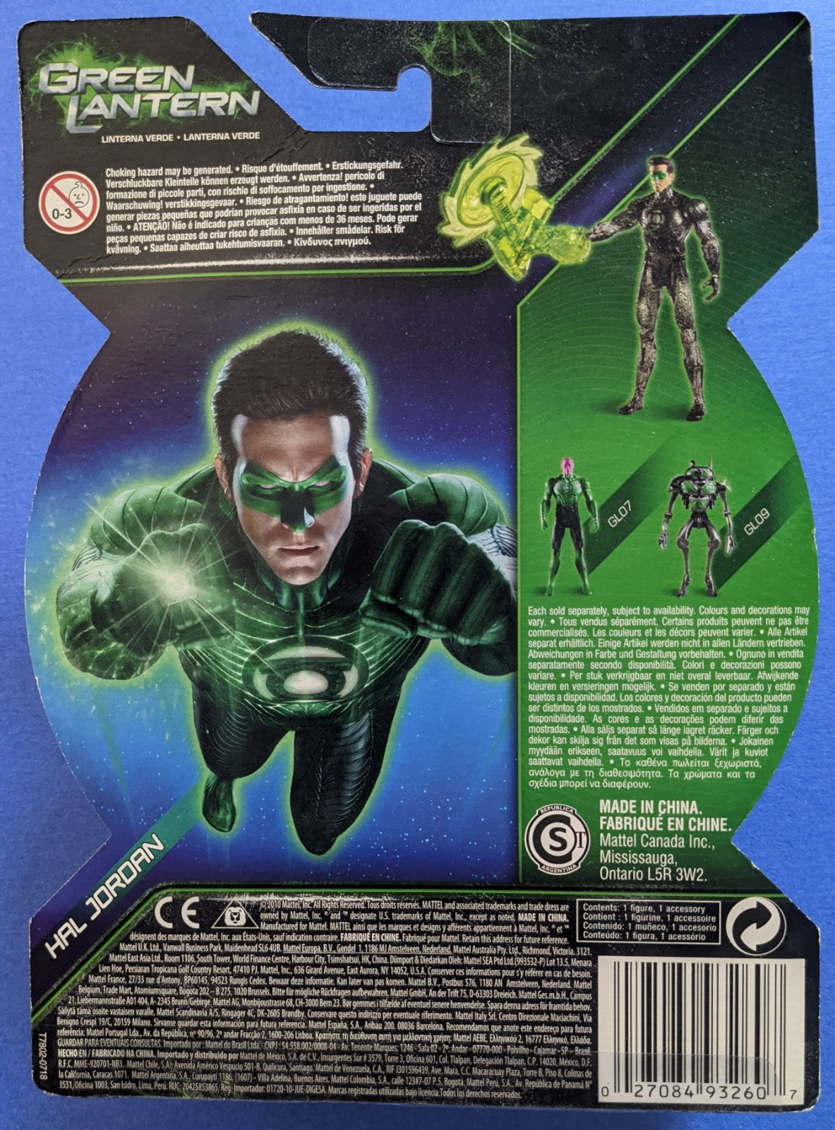 2011 Mattel Green Lantern (Vintage) - Hal Jordan GL06