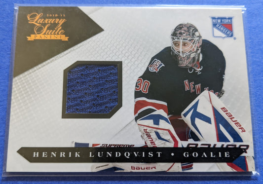 2010-11 Panini Luxury Suite - Henrik Lundqvist #47