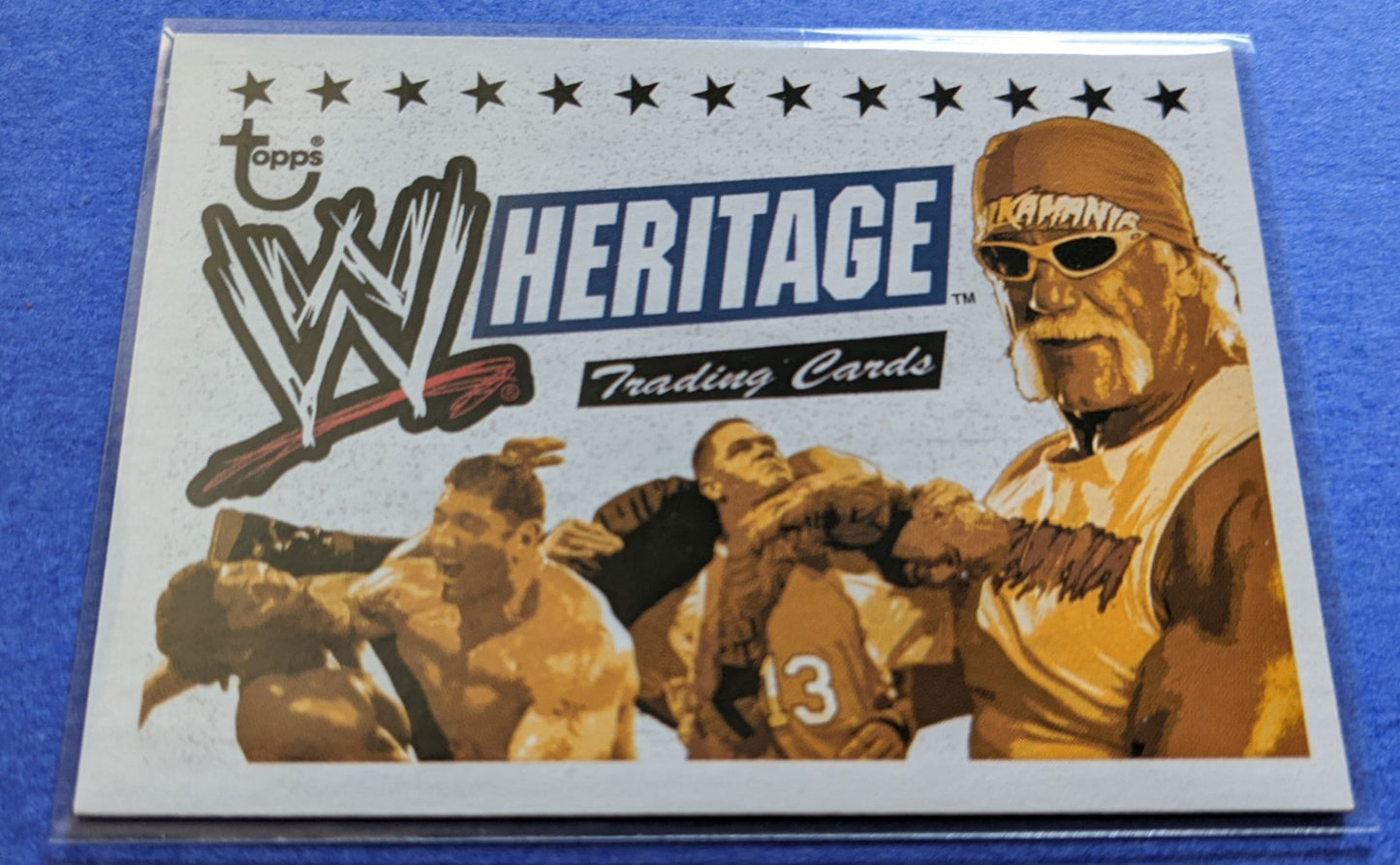 2005 Topps WWE Heritage - Checklist (Hulk Hogan)