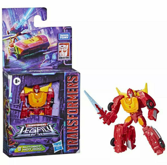 Hasbro Transformers Legacy Core 3.5" Action Figure - Hot Rod