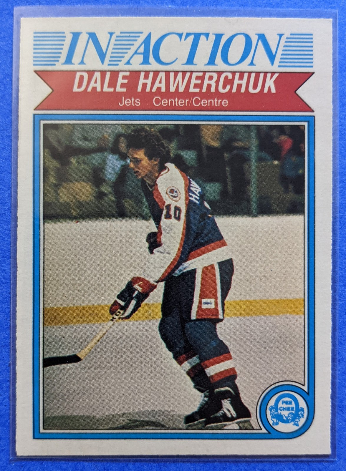 1982-83 O-Pee-Chee In Action - Dale Hawerchuk #381