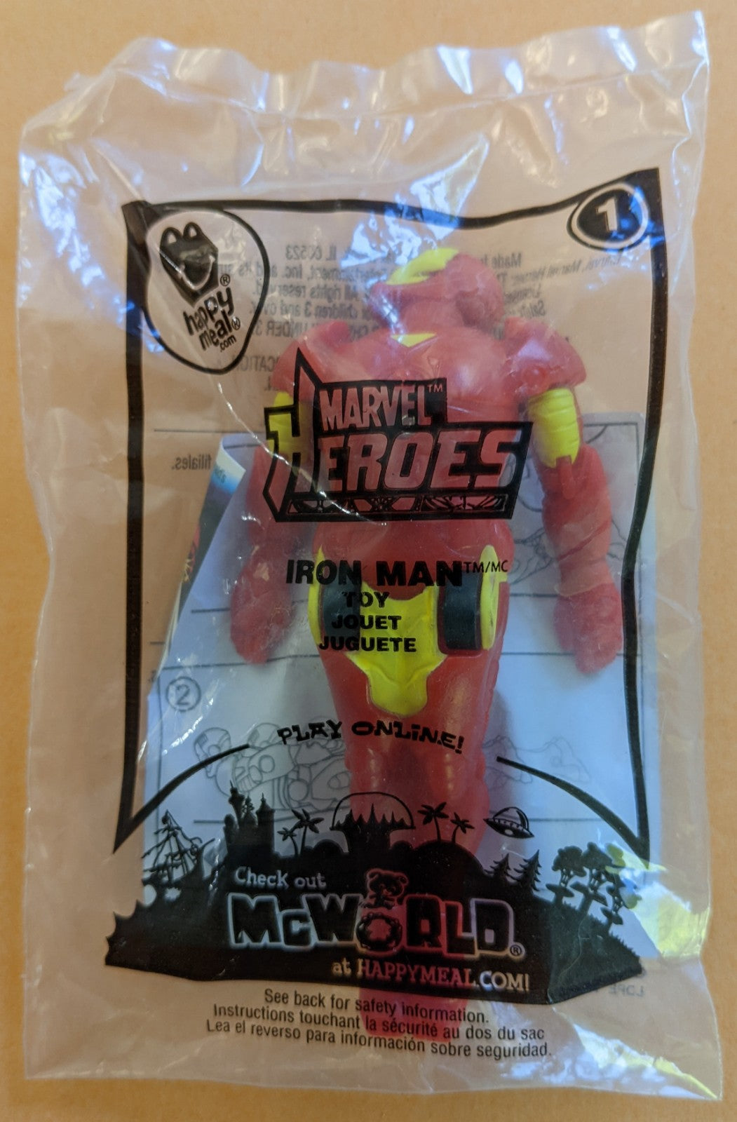 2010 McDonald's Marvel Heroes - Iron Man #1