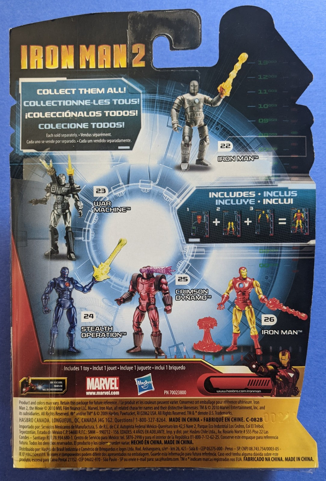 2010 Hasbro Iron Man 2 (Vintage) - Iron Man (Mark I)