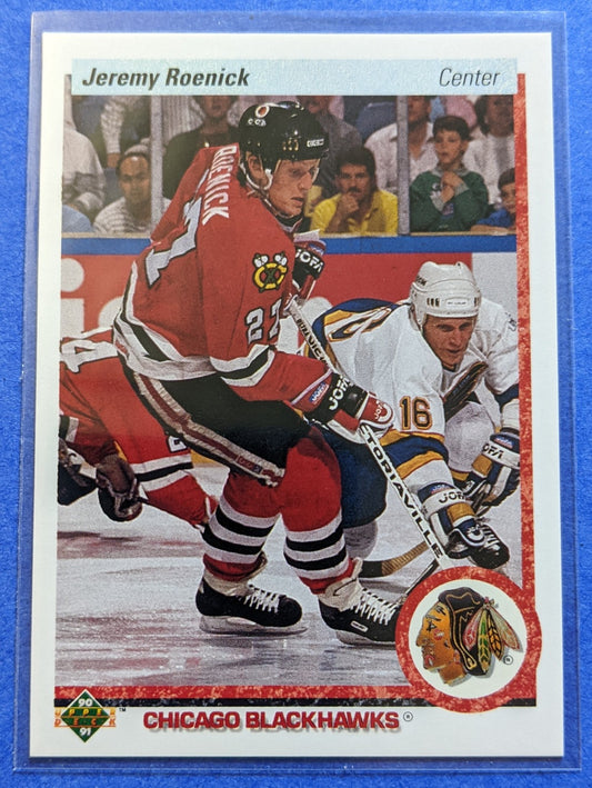 1990-91 Upper Deck - Jeremy Roenick RC #63