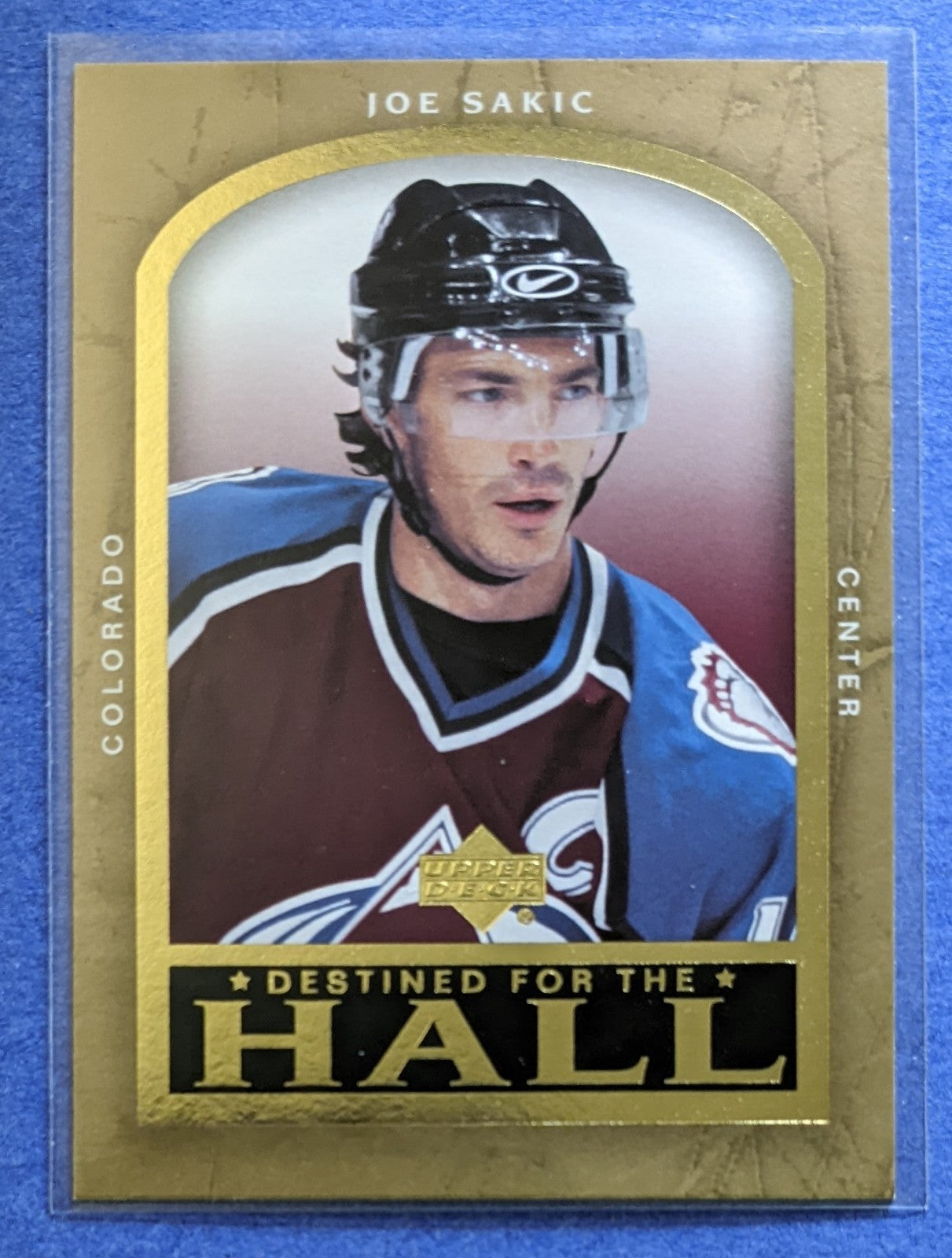 2005-06 Upper Deck Destined For The Hall - Joe Sakic #DH3