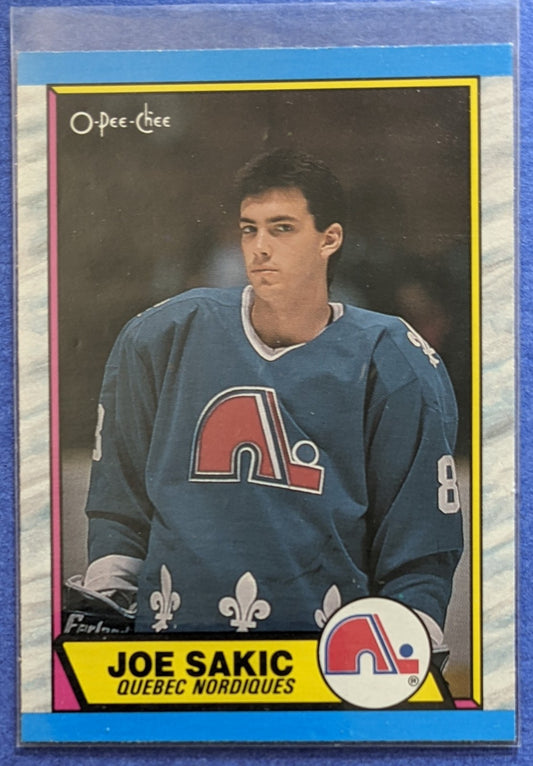 1989-90 O-Pee-Chee - Joe Sakic R.C. #113