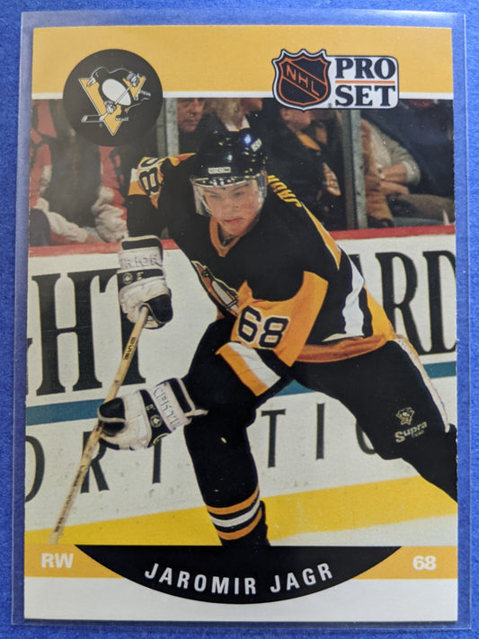 1990-91 Pro Set - Jaromir Jagr RC #632