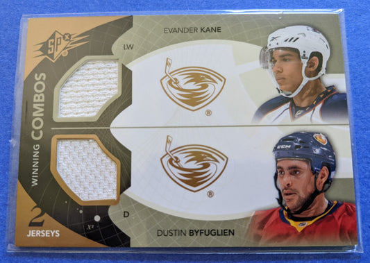 2010-11 Upper Deck SPx Winning Combos - Kane/Byfuglien #WC-BK