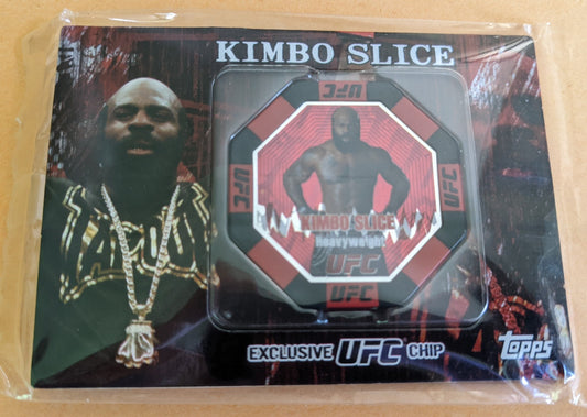 2010 Topps UFC Main Event Exclusive Poker Chip - Kimbo Slice #30