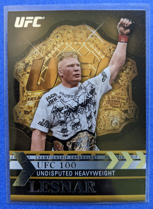 2011 Topps UFC Title Shot - Brock Lesnar #CC-15