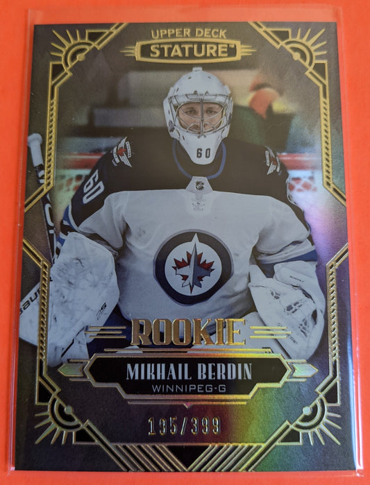 2020-21 Upper Deck Stature - Mikhail Berdin RC #149 (195/399)