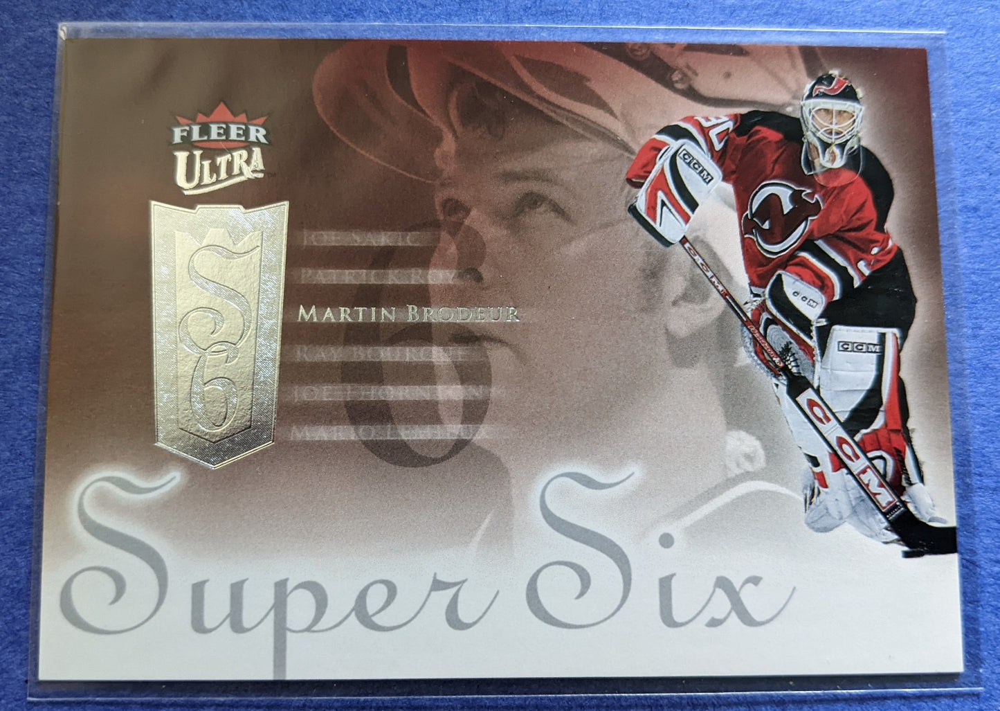 2005-06 Fleer Ultra Super Six - Martin Brodeur #SS3