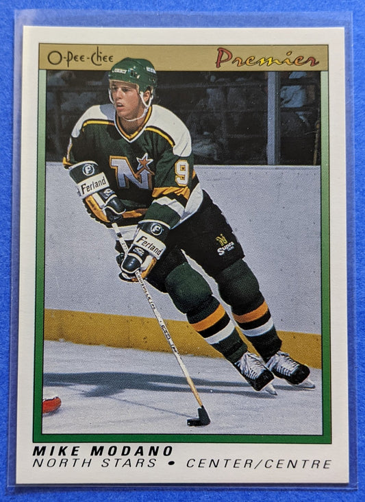 1990-91 O-Pee-Chee Premier - Mike Modano RC #74