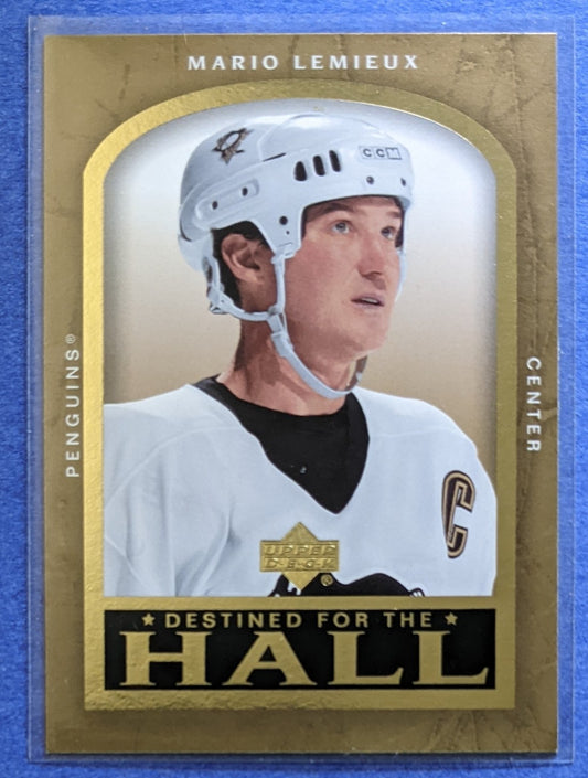 2005-06 Upper Deck Destined For The Hall - Mario Lemieux #DH6